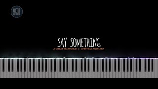 A Great Big World, Christina Aguilera - Say Something | Piano Cover