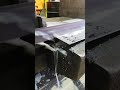 cutting thin welded stainless steel plates before mechanical testing lack of side wall fusion