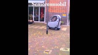 Elektromobil für Senioren. HMM Seniorenmobil