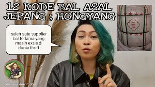 BONGKAR KODE BAL JEPANG SUPPLIER HONGYANG PELUANG USAHA THRIFT