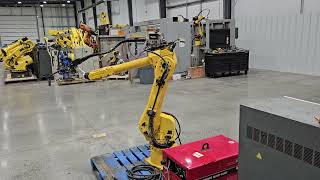 FANUC Arcmate 120ib/10L Welding Robot With Lincoln 455M - F72165