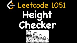 Leetcode 1051: Height Checker