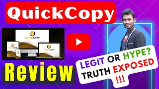 QuickCopy Review - Create 100% Unique, Plagiarism Free Content For Your Offers Without Typing A Word