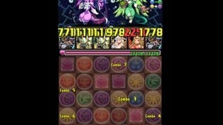 パズドラ「ジュエルの塔 超級」ノーコン攻略マラソン(5周連続)