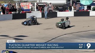 How one driver is such a good sport at the Tucson Quarter Midget track