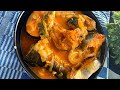 Cuisiner avec moi:le pepe soupe du POISSON PANGASIUS(Malangwa) à l'huile de palme,recette congolaise