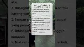 Cara Melupakan Mantan #shorts #status #cara #melupakan #mantan