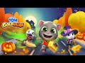 talking tom gold run space and halloween theme remake