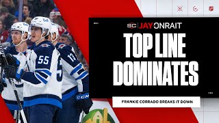 Do the Jets have the best top line in the NHL?