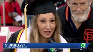 A single mom of 7 is among the nearly 3,000 Stanislaus State graduates this year