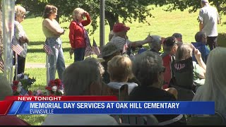 Memorial Day services held at Oak Hill Cemetery