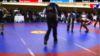 NYAC FS 84 KG / 185 lbs: Max Askren vs. Phillip Keddy