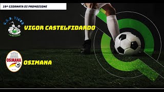 VIGOR CASTELFIDARDO -OSIMANA: 1-0