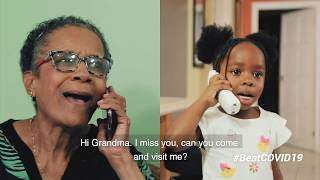 Keep Grandma Safe, Stay at Home #BeatCOVID19