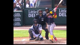 Acuña Monster Home Run| Braves Sweep The Double Header