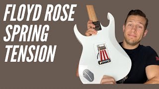 How To Fix Your Floyd Rose Tremolo Spring Tension | The Axe