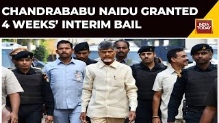 TDP Chief Chandrababu Naidu Walks Out Of Jail On 4-week Interim Bail