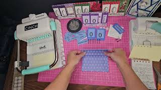 Perpetual calendar using the Cinch by We R Memory Keepers.