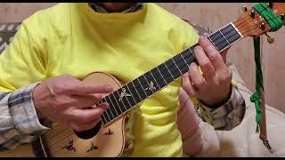 幸せの黄色いリボン　ウクレレ ジャカソロ　かねだたつこさんの楽譜から　Tie A YellowRibbon Round Ole Oak Tree #ukulelesolo