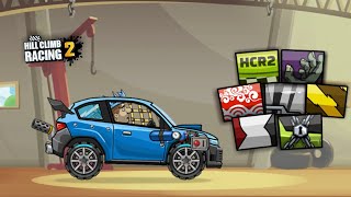 Hill Climb Racing 2 - All Legendary Paints Rally Car | Rafa!HCR2