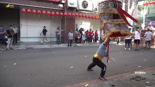 《女子娘傘手腳步真穩》鹽埕埔壽山宮 池府千歲~入鹽埕三山國王廟參禮