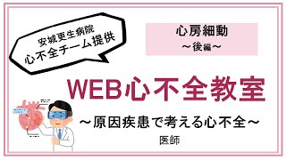 【心不全の方へ】心房細動について（後編）心不全を引き起こす心疾患について現循環器ドクターが解説！