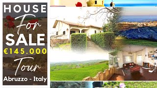 Beautiful country house with land and panoramic view in Abruzzo | ITALY HOME FOR SALE | Virtual Tour