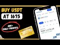 Buy Cheap USDT At 1675 - Make 40k Profits Daily - Turn $100  to $700  Doing This (Full Tutorial)