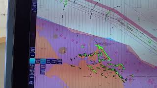 How to plot a position using LOP & GPS (FURUNO ECDIS)