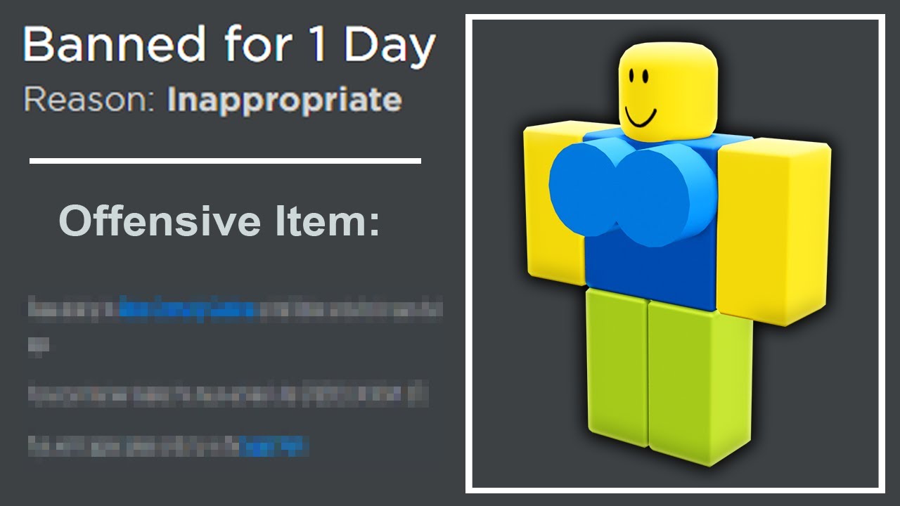 The Stupidest Roblox Ban - YouTube