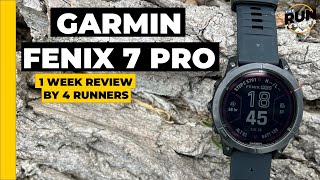 Garmin Fenix 7 Pro Review After 1 Week: New Fenix tested by 4 runners