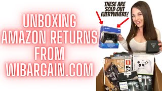 OPENING A PREMIUM AMAZON RETURNS BOX FROM WIBARGAIN.COM
