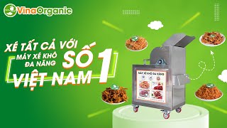 Máy xé sợi thịt (xé khô đa năng) xé thịt gà, thịt bò, thịt heo siêu năng suất | VinaOrganic