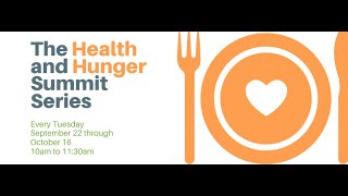 Session One-  Health and Hunger Series