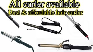 Best Remington hair curler| curler tong 25mm, 28mm, 22mm, 19mm curler available