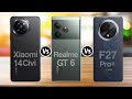 Xiaomi 14 Civi Vs Realme GT 6 Vs Oppo F27 Pro+