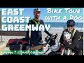 EAST COAST GREENWAY BIKE TOUR |  (South Carolina - Section 7) With A DOG