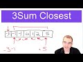 Python Programming Practice: LeetCode #16 -- 3Sum Closest