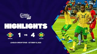 Highlights | Grenada vs Jamaica | 2023/24 Concacaf Nations League