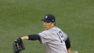 NYY@BOS: Tanaka fans three in three-hit shutout