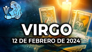 💌𝐄𝐧 𝐮𝐧 𝐦𝐞𝐧𝐬𝐚𝐣𝐞 𝐫𝐞𝐜𝐢𝐛𝐢𝐫𝐚𝐬 𝐮𝐧𝐚 𝐠𝐫𝐚𝐧 𝐬𝐨𝐫𝐩𝐫𝐞𝐬𝐚😨 Horóscopo de hoy Virgo ♍ 12 de Febrero de 2024| #virgo