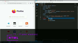 HTML 15 💻 iframe element
