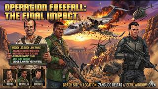 GTA 5: THE IMPOSSIBLE JET TAKEDOWN! 🎯 (Caida Libre Mission - 100% Gold)