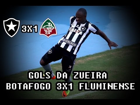 GOLS DA ZUEIRA - BOTAFOGO 3X1 FLUMINENSE - YouTube