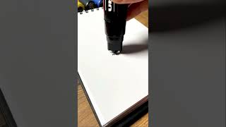 Drawing Sonic, But The Black Marker Is HUGE!! Satisfying #satisfying #shorts #asmr drawing, draw