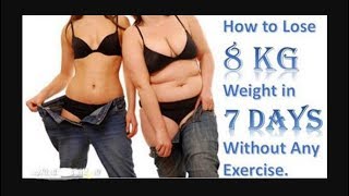 Lose weight fast || How To Lose Weight At Home ||
