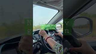 Driving status | Nexon Ev prime 2023 | Go green 🏝️#tatanexonev #ytshort #gogreen