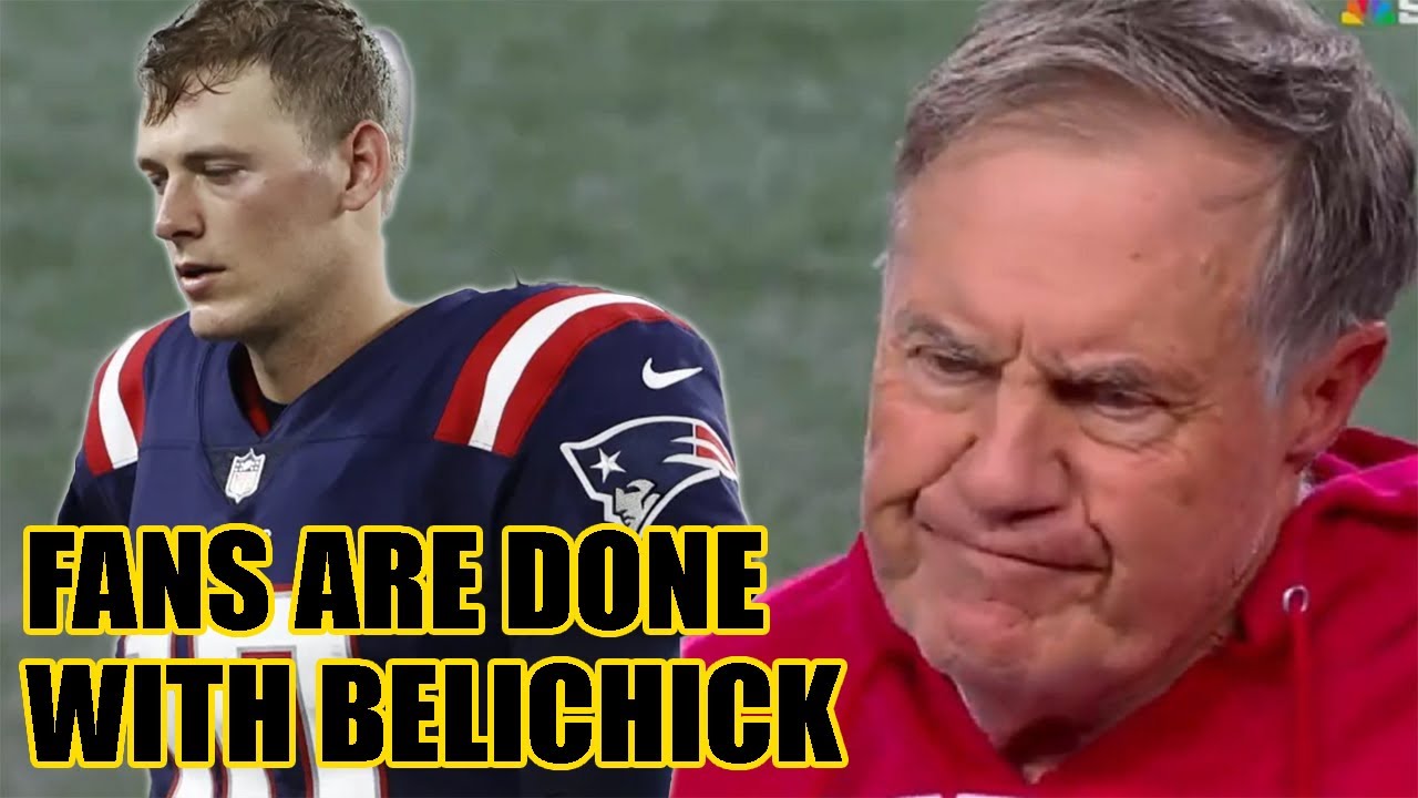 Fans Want Bill Belichick FIRED After HORRIBLE First Half Against The ...