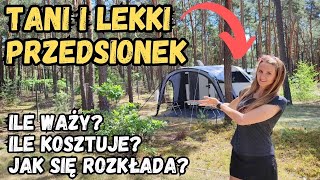 Obelink Fiesta Comfort - wady i zalety przedsionka do przyczepy kempingowej