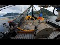 Alaska Fishing for Salmon - Commercial Fishing in 4K